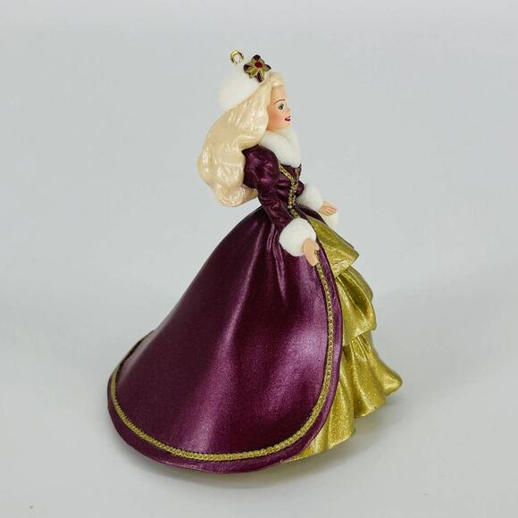 Hallmark 1996 Holiday Barbie Handcrafted Keepsake Ornament Collector's Series - Picture 2 of 15
